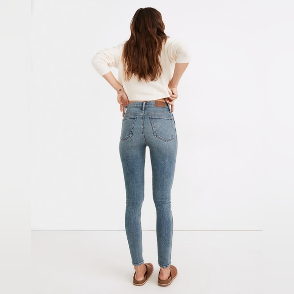 ⬇️Price drop⬇️ Madewell 10" High-Rise Skinny Jeans, Size 25 - Picture 2 of 12